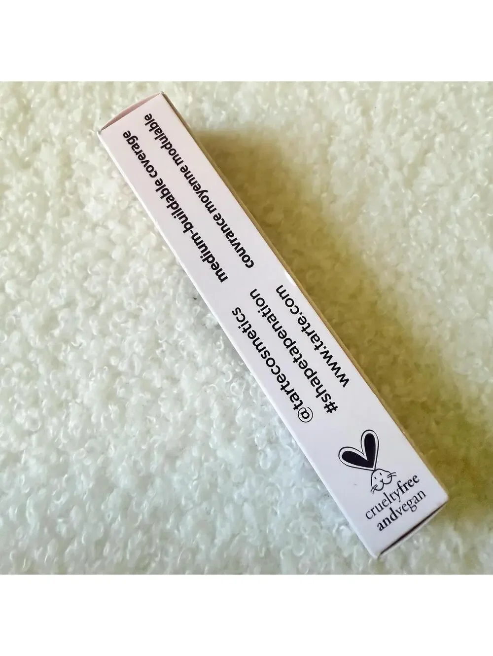 tarte Shape Tape Radiant Concealer Medium-Buildable 60N Mahogany .033 floz‎